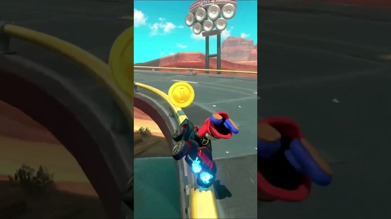 How to drive PERFECTLY on Mario Bros Circuit #mariokartworld #shorts #mariokart #shortcut #mario