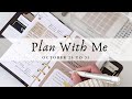 Plan With Me | Weekly Planning Process  | October 25-31