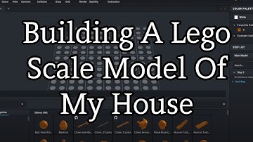 Designing a Scale Model Of My House in Lego on Stud.io