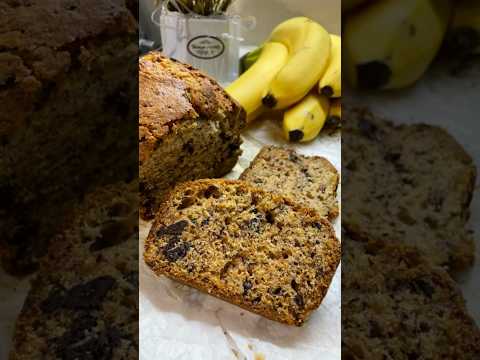 Банановый кекс 🍌 Рецепт в комментариях 👉 #кекс #кексбанановый #еда #рецепты #выпечка