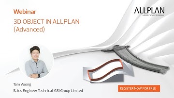 Webinar: 3D OBJECT IN ALLPLAN​ (ADVANCED)