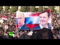 В Сирии прошел митинг в поддержку операции ВКС РФ