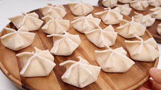 [3X Speed] Best Party Food! Best Crab Rangoon Recipe with Windmill shape!