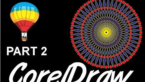 Corel Draw Tips & Tricks 50 sided Polygon and then distort TOOL Part 2
