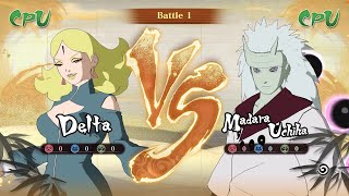 DELTA VS MADARA UCHIHA SIX PATH - Naruto x Boruto: Ultimate Ninja Storm Connections