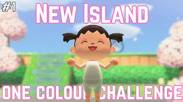 Day 1 - I Designed An Island in 30 Days Using ONE Colour