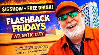 🟡 Flashback Fridays EXPLODES at Golden Nugget Atlantic City! Fleetwood Mac Tribute + SLOT PULL!