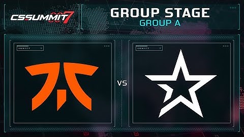 Fnatic vs Complexity (Train) - cs_summit 7: Group Stage - Game 1