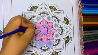 Mandala coloring episode 4 \ 4 تلوين ماندالا الحلقة