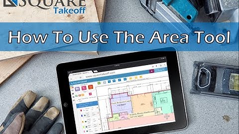 How To Use The Area Tool To Complete an Online Takeoff