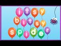 Spider songs for kids  itsy bitsy spider