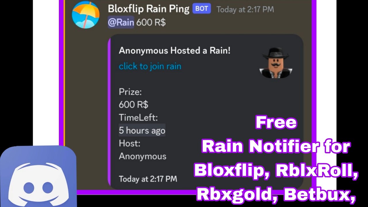 GitHub - amprocode/Bloxflip-rain-notifier: Simple script to notify you when  there is a rain at bloxflip.com
