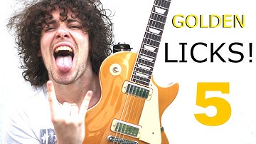 GOLDEN LICKS Part 5 | 3-Note Per String Dorian Mode Style Lick (WITH TABS)