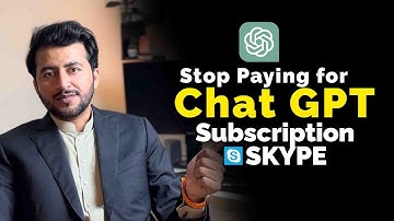 Use ChatGPT free with Skype without delay and Subscription!
