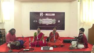 International Yoga Day &amp; World Music Day l Maitreem Bhajata l Nisha Rajagopal &amp; Amritha Murali l P 8