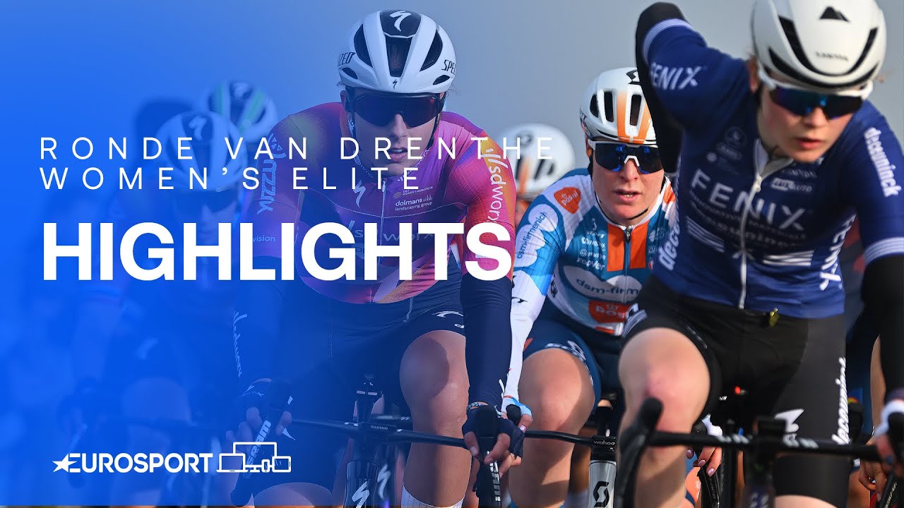 ASTONISHING PERFORMANCE! 🤩  | Ronde van Drenthe 2024 Race Highlights | Eurosport Cycling
