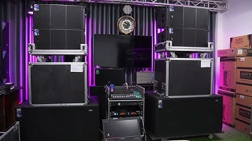 Loa array dBacoustic PH112S và sub kép PH218+ | Loa array mới nhất 2023