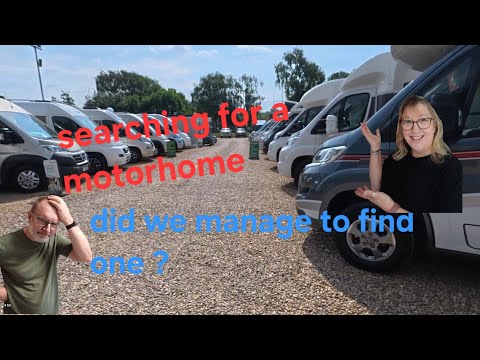 Search for a new motorhome 
