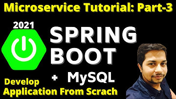 spring boot with mysql | spring boot application | microservices tutorial | Part 3