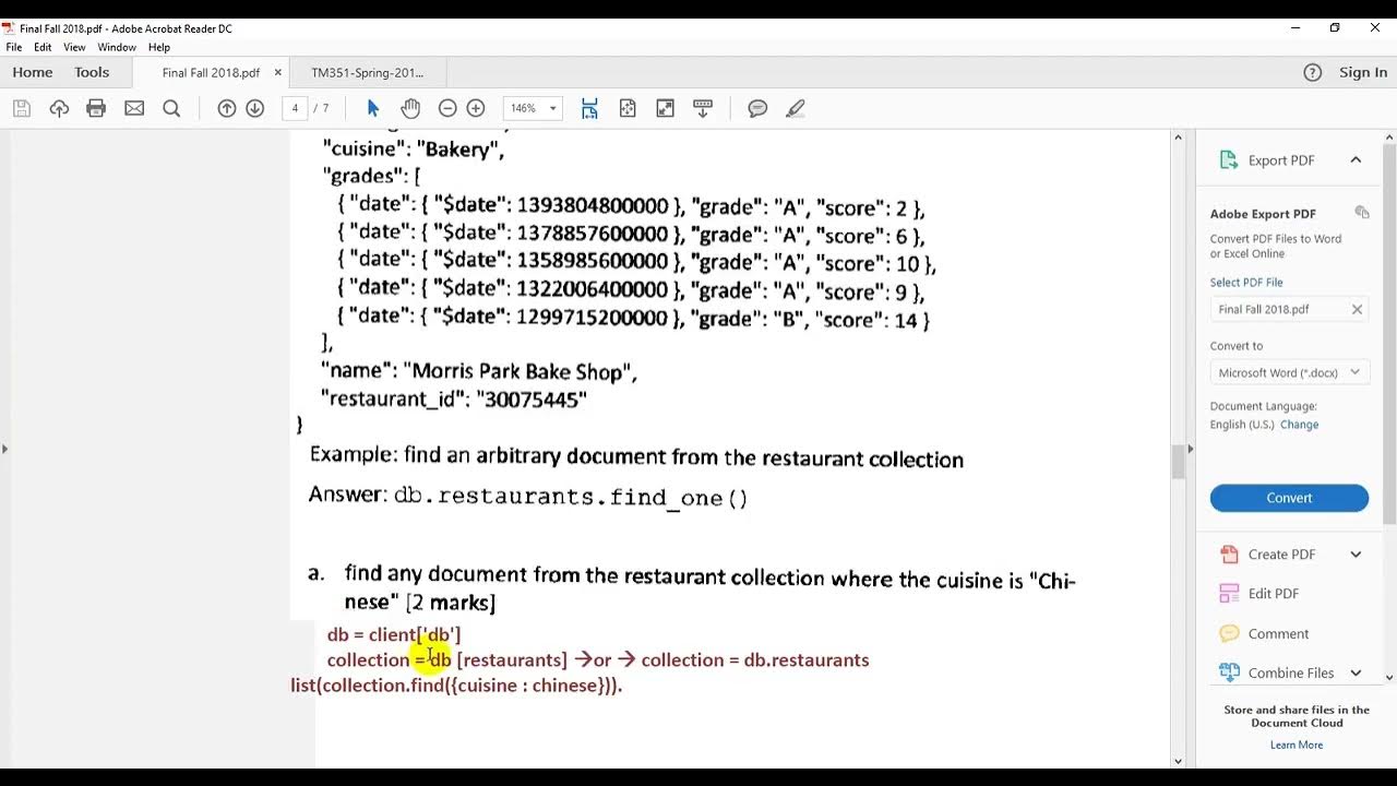 TM351 Final Fall 2018 - YouTube