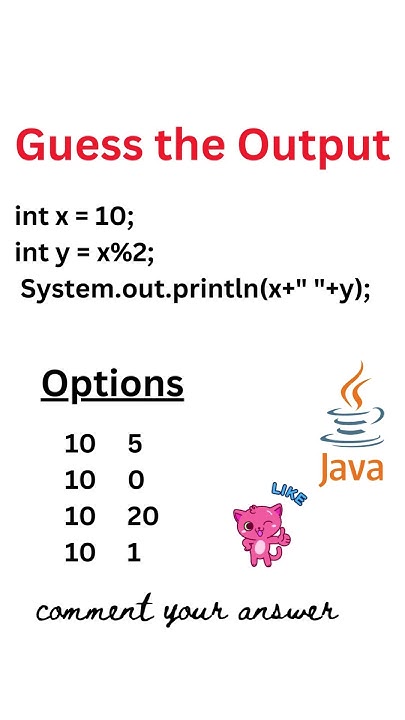 Guess the output of java program | Evaluate java program - YouTube