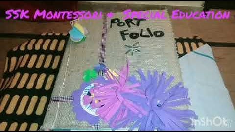 Montessori Portfolio Montessori Methodology