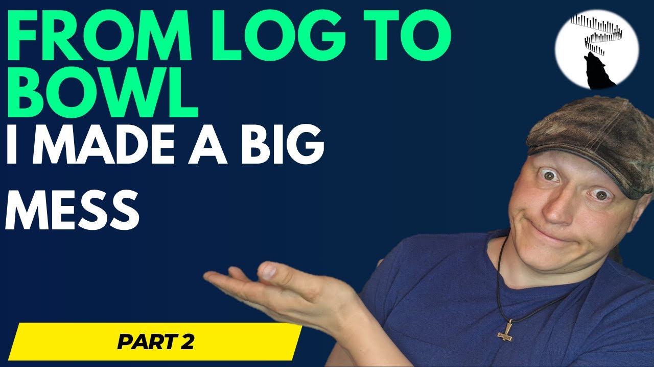 Transforming wet wood; How to twice turn a bowl, Part 2