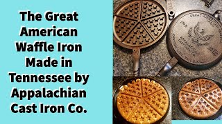 The Great American Waffle Iron #castiron #madeinusa #appalachiancastiron