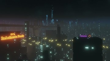 Sci fi city Blender eevee test (Ian Hubert inspired)