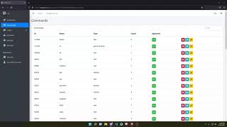 Custom Commands show content depending on the argument