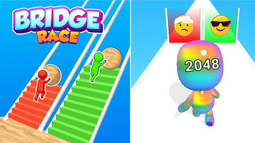 Bridge Race Game | Man Runner Game - All Level Gameplay Android, iOS - NEW APK UPDATE #3 