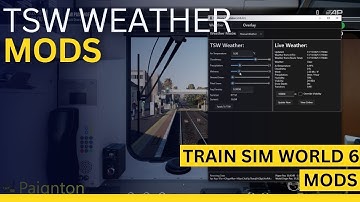 Train Sim World 6 Mod – Route Annotation Weather & Geo Overlay Review