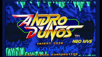 Andro Dunos - Attract Demo - NeoGeo MVS Arcade - Visco - 1080p60