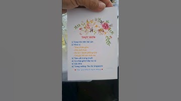 Menu Nhà Hàng Tiệc Cưới Và Đây là món khai tiệc #atbp