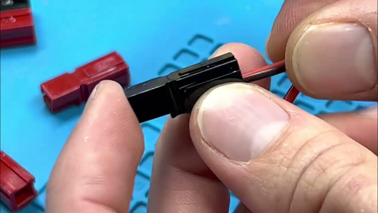 How to Crimp Anderson Connectors YouTube