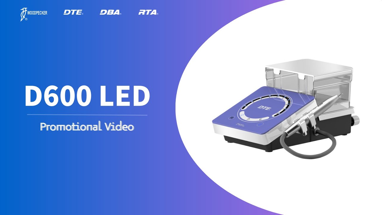 Détartrant Ultrasons Woodpecker DTE - Pointes Endo/perio/cavité, Compatible SATELEC ACTEON NSK