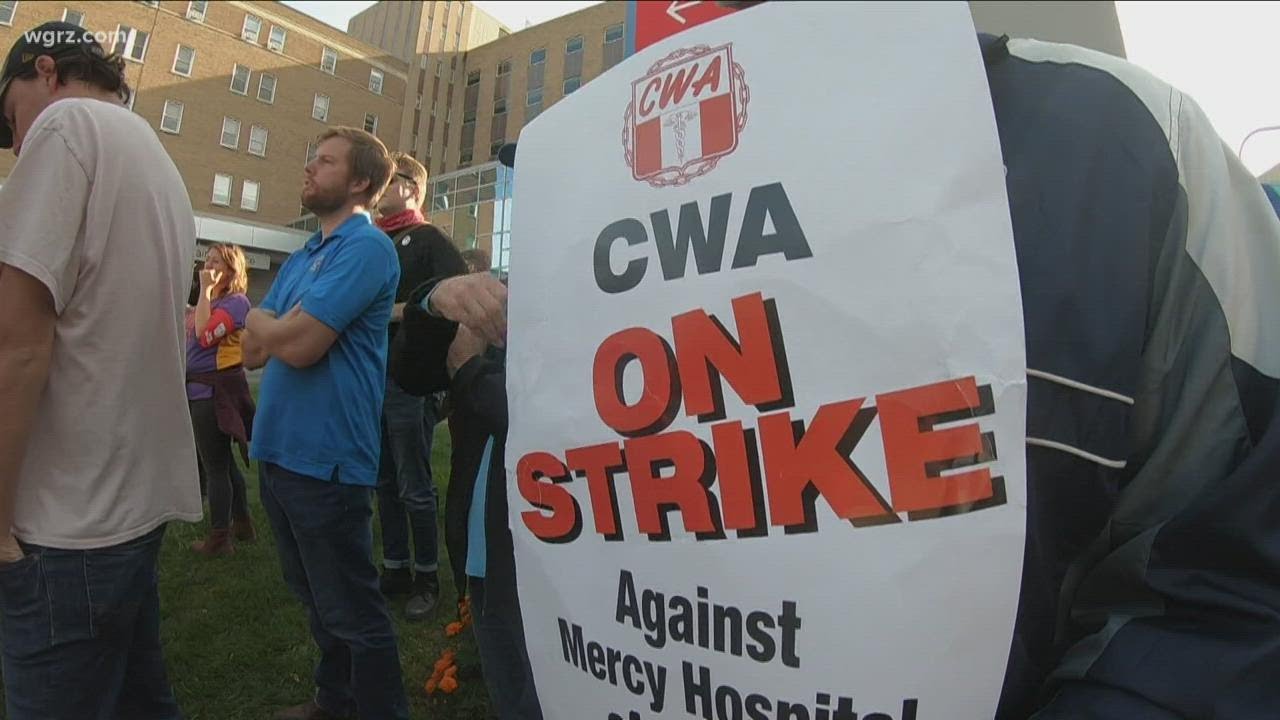 Mercy Hospital strike about to enter day 2 - youtube