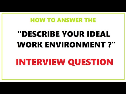 DESCRIBE YOUR IDEAL