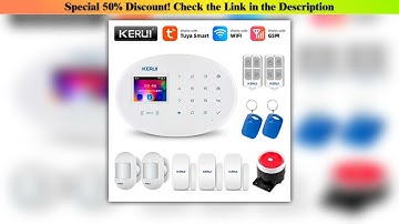 Kerui Tuya Wifi — Unboxing (2025): Kerui Tuya WIFI GSM Alarm System Smart Home Security