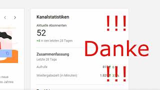Was soll ich als 50 Abo Special hochladen Ich brauche eure Ideen.