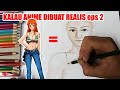 KARTUN JADI REALIS eps 2 || NAMI ONE PIECE