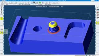 Gouge Protect of 3D surfacing, GibbsCam