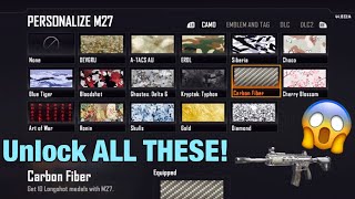HOW TO UNLOCK ALL CAMOS! (Black ops 2)