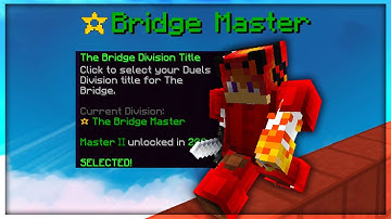 Hitting Bridge Master (Hypixel Bridge Duels)