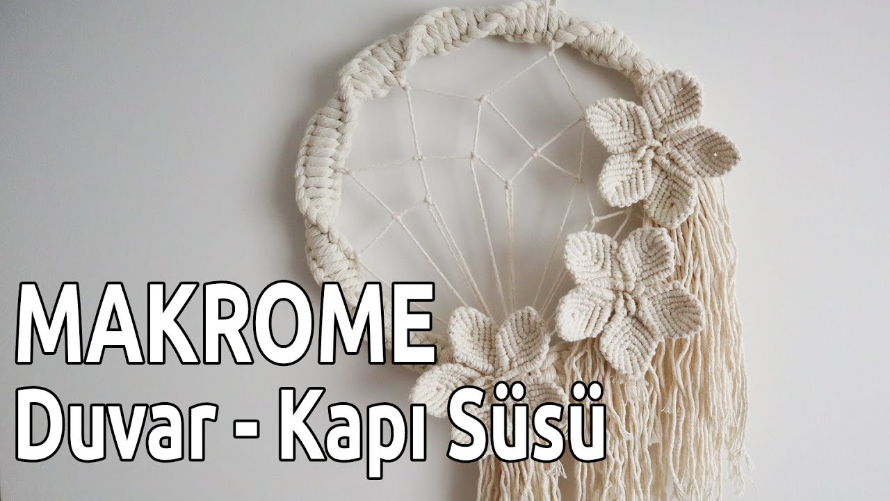 Makrome Kapı Süsü | Macrame Door Ornament