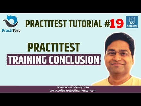 PractiTest Tutorial #19 - PractiTest Training Conclusion