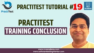 PractiTest Tutorial #19 - PractiTest Training Conclusion