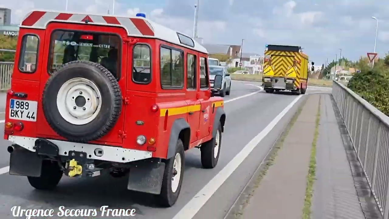 Compilation EPC VLCG VSAV FPT VLI VSRM VLHR des Sapeurs-Pompiers Loire Atlantique Sdis 44