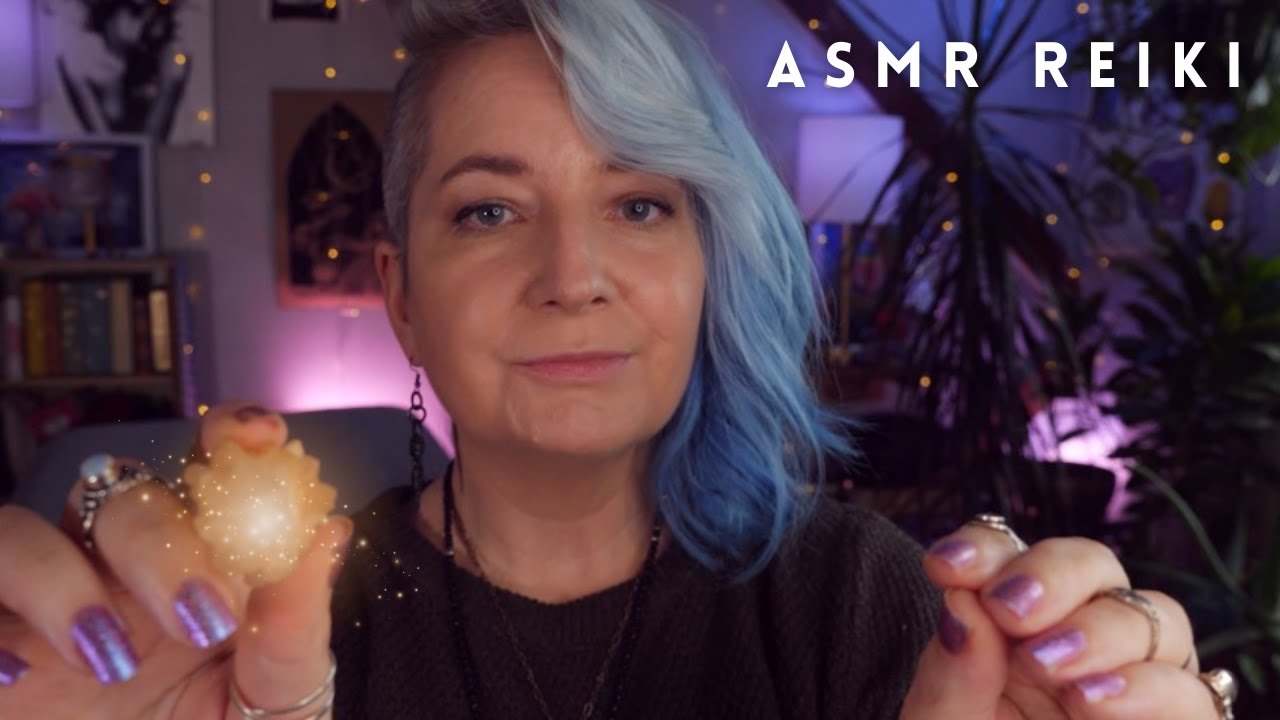 🌙 Peaceful energy to soothe your stress 💙 asmr reiki - YouTube