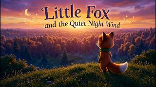 Little Fox & the Quiet Night Wind 🦊 Relaxing Sleep Story to Help Kids Calm Down